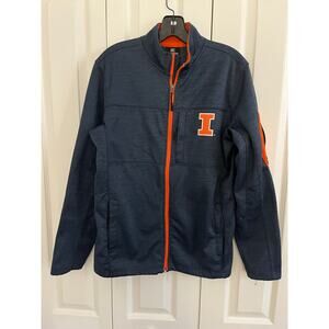 Colosseum Illinois Fighting Illini Stadium Jacket Size S